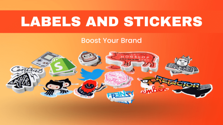 Boost Your Brand with Custom Labels and Stickers Wholesale