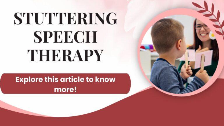 What Therapies Are Available For Stuttering?