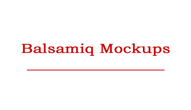 Balsamiq MockupsOnline Training Viswa Online Trainings