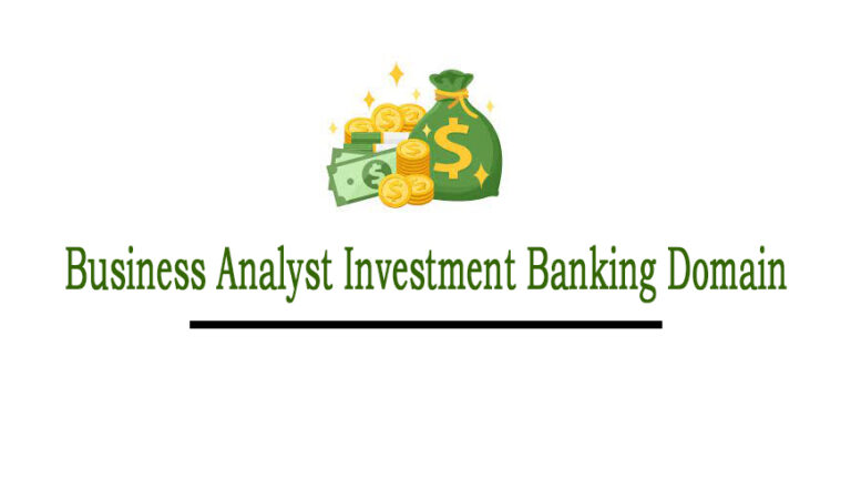 Business Analyst Investment Domain Online Training In India