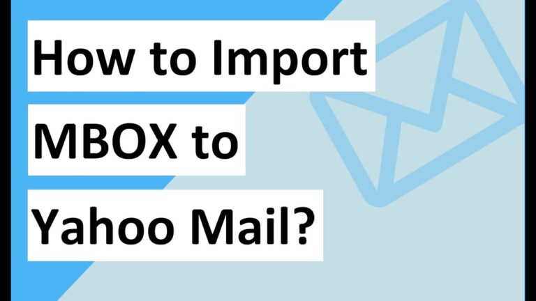How to Import Bulk MBOX Files to Yahoo Mai?