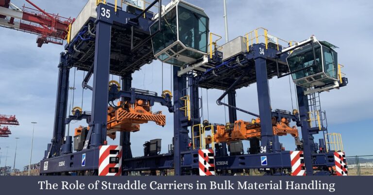 The Role of Straddle Carriers in Bulk Material Handling