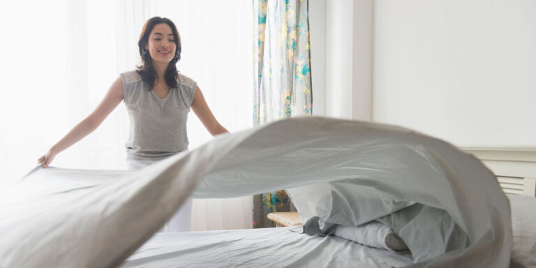 Interview with a leading hotel linen manufacturer in India: insights into their production process and quality control measures.